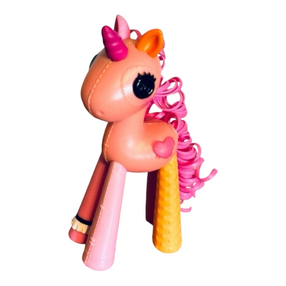 Lalaloopsy Y2K Mini Lala Oopsies Ponie Pony Hazelnut 2013 Curly Horse Vintage